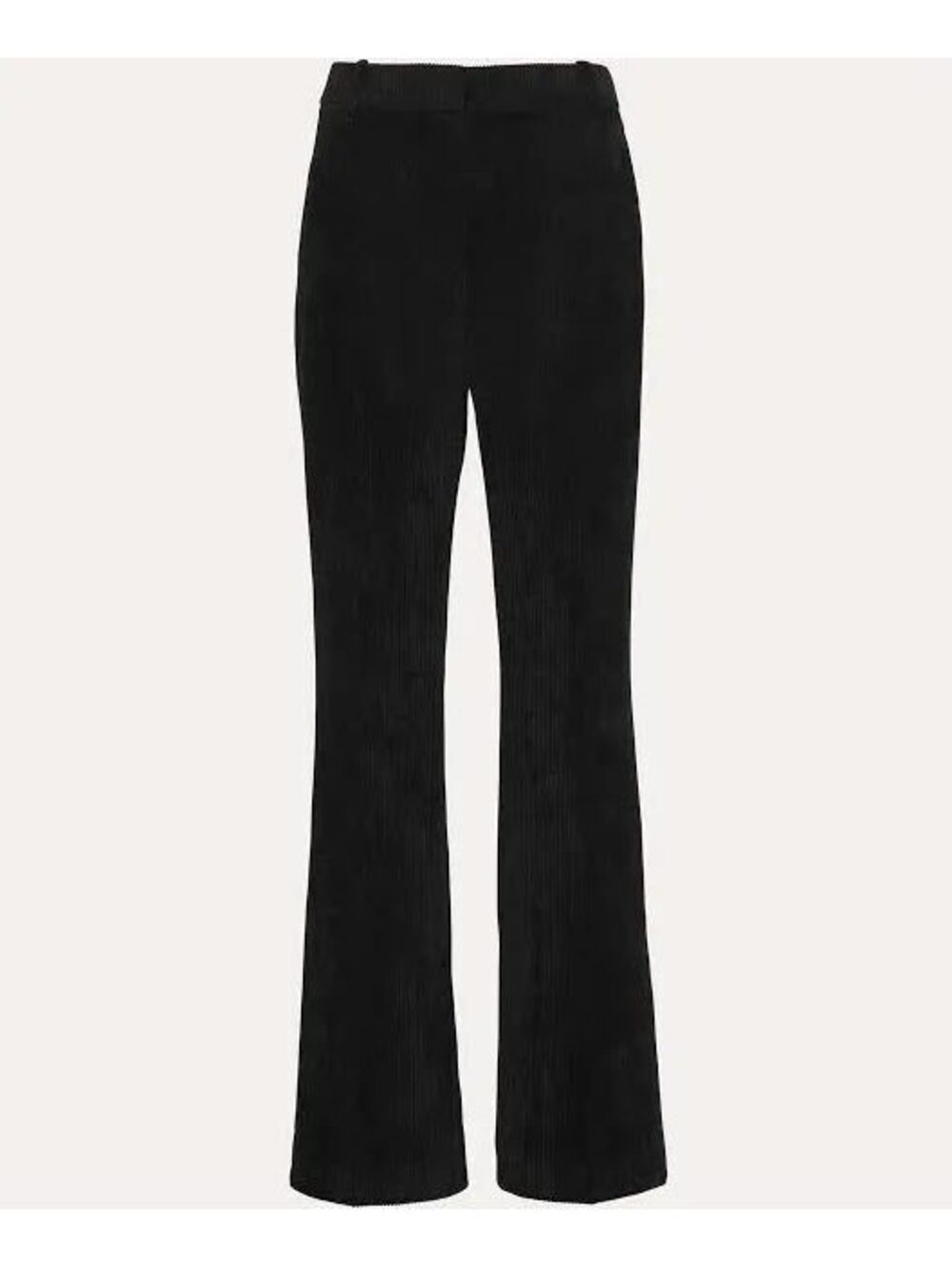 Elie Tahari Corduroy Flare Pants Black Trousers Womens 8 US Bootcut Dressy EUC